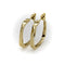 Boucles d'oreilles Tiffany & Co Frank Gehry - Boucles d'oreilles créoles Torque en or 18K 58 Facettes 11145
