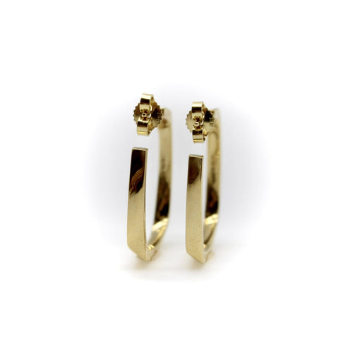 Boucles d'oreilles Tiffany & Co Frank Gehry - Boucles d'oreilles créoles Torque en or 18K 58 Facettes 11145