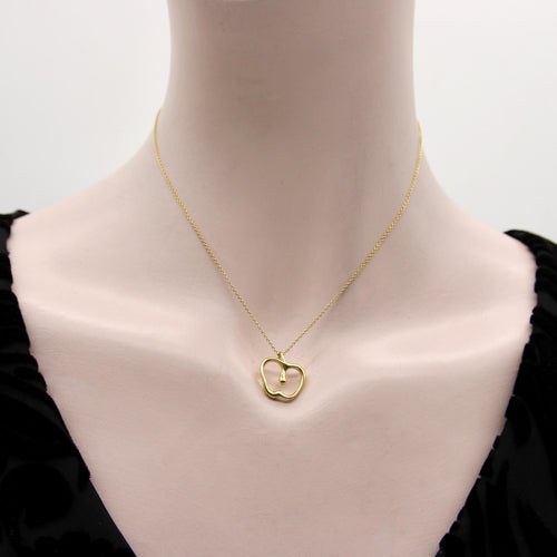 Collier Tiffany & Co. Elsa Peretti - Collier Apple en or jaune 58 Facettes 11146