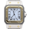 Montre Cartier Santos Galbée - Montre en or jaune et acier 58 Facettes MT46779