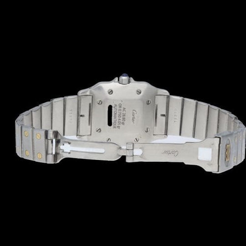 Montre Cartier Santos Galbée - Montre en or jaune et acier 58 Facettes MT46779