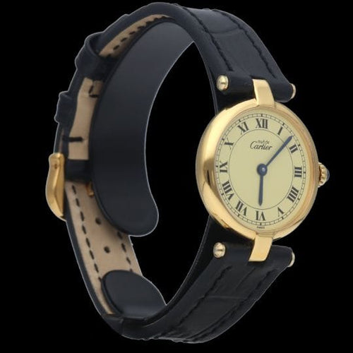 Montre Cartier Must de Cartier - Montre en vermeil 58 Facettes MT46003