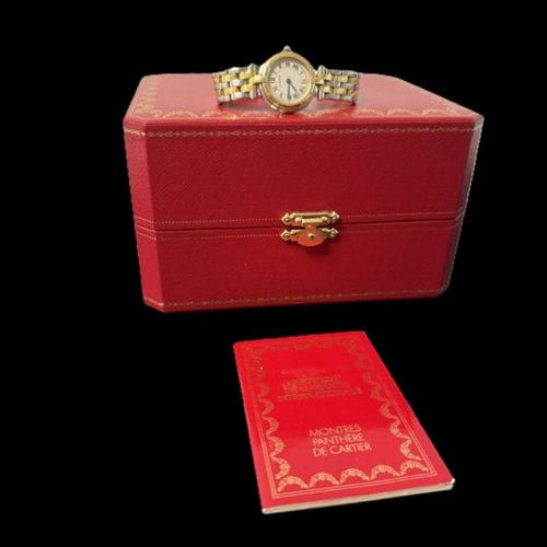 Montre Cartier Panthère - Montre en or jaune et acier 58 Facettes MT46766