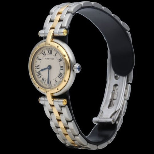 Montre Cartier Panthère - Montre en or jaune et acier 58 Facettes MT46766