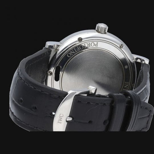Montre IWC Portofino - Montre automatique en acier 58 Facettes MT46837