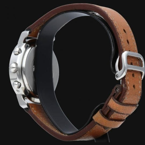 Montre Hermès Clipper Chronograph - Montre en acier 58 Facettes MT44340