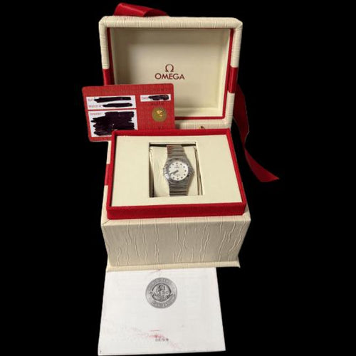 Montre Omega Constellation Mini My Choice - Montre en acier 58 Facettes MT46997