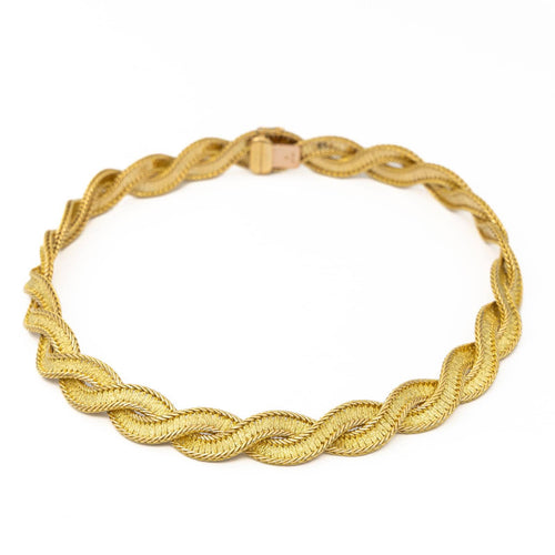 Collier Collier en or jaune et or rose 58 Facettes 2041087CN