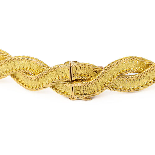 Collier Collier en or jaune et or rose 58 Facettes 2041087CN