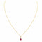 Collier Didier Guérin - Collier en or jaune et rubis 58 Facettes 4021227RV