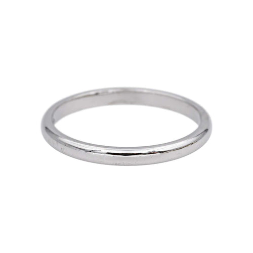 Bague 50 Cartier 1895 - Bague alliance en platine 58 Facettes 5021900CN