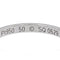 Bague 50 Cartier 1895 - Bague alliance en platine 58 Facettes 5021900CN