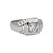 Bague 55 Bague solitaire en or blanc et diamant 58 Facettes 5097946CN