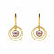Boucles d'oreilles Boucles d'oreilles dormeuses en or jaune et perles de Tahiti 58 Facettes 5214051RV