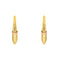 Boucles d'oreilles Créoles - Boucles d'oreilles en or jaune, blanc et rose 58 Facettes 5236223RV