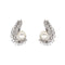 Boucles d'oreilles Boucles d'oreilles en or blanc, perles de culture et diamants 58 Facettes 5215578CN