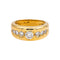 Bague 52 Alain Roure - Bague en or jaune et diamants 58 Facettes 5281131CN