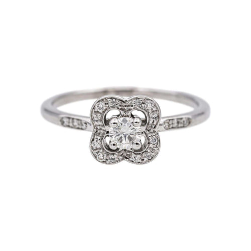 Bague 50 Mauboussin Chance Super One - Bague en or blanc et diamants 58 Facettes 5285658CN