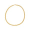 Collier Collier maille tressée en or jaune, blanc et rose 58 Facettes 5458456RV