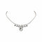 Collier Collier en or blanc, saphirs et diamants 58 Facettes 5365736CN
