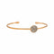 Bracelet Pomellato Sabbia - Bracelet demi-jonc en or rose et diamants bruns 58 Facettes 5376553CN