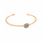 Bracelet Pomellato Sabbia - Bracelet demi-jonc en or rose et diamants bruns 58 Facettes 5376553CN