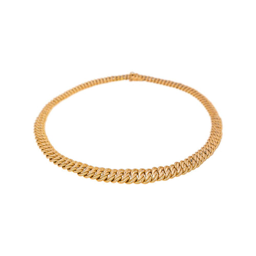Collier Collier maille américaine en or rose 58 Facettes 5439453CN