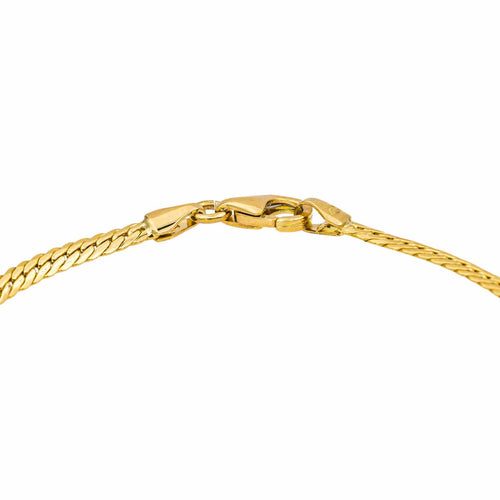 Bracelet Bracelet maille anglaise en or jaune 18 carats 58 Facettes 5444852CN