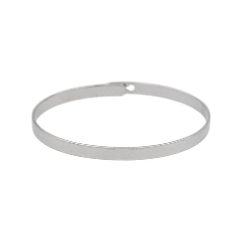 Bracelet Dinh Van Serrure - Bracelet jonc en or blanc et diamant 58 Facettes 5480849CN