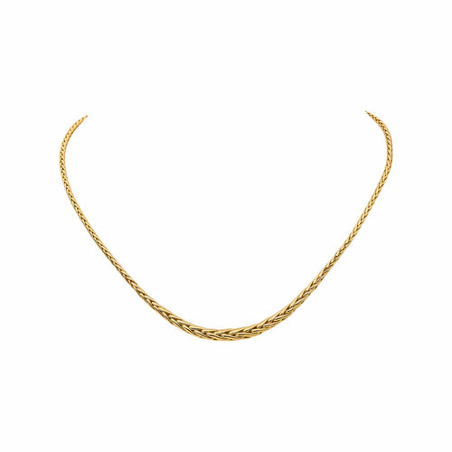 Collier Collier maille palmier en or jaune 58 Facettes 5481551CN