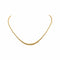 Collier Collier maille palmier en or jaune 58 Facettes 5481551CN