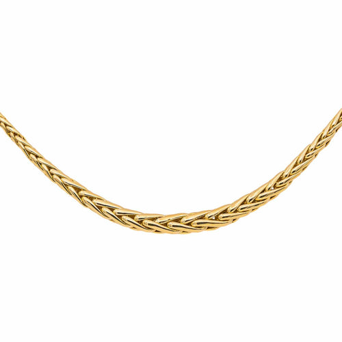 Collier Collier maille palmier en or jaune 58 Facettes 5481551CN