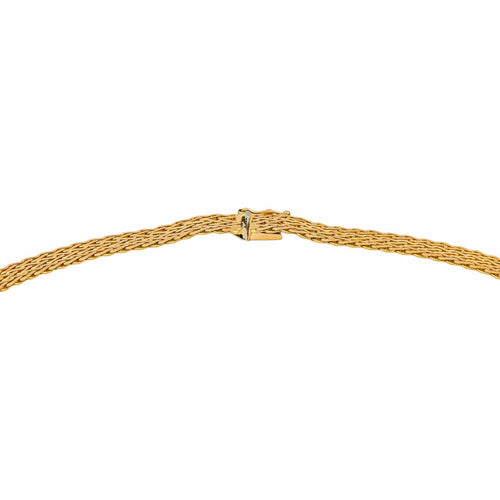 Collier Collier maille tressée en or jaune 58 Facettes 5470031CN