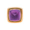 Bague 52 Fred Pain de Sucre - Bague en or rose, améthyste et ébène 58 Facettes 5417295CN
