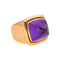 Bague 52 Fred Pain de Sucre - Bague en or rose, améthyste et ébène 58 Facettes 5417295CN
