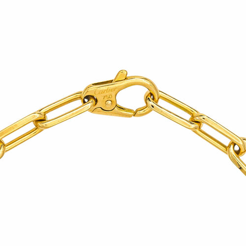 Bracelet Cartier Santos - Bracelet maille Santos en or jaune 58 Facettes 5480257CN