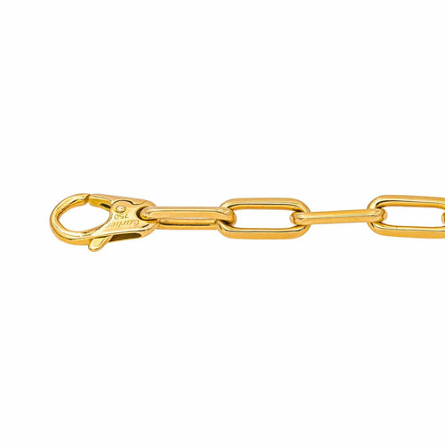 Bracelet Cartier Santos - Bracelet maille Santos en or jaune 58 Facettes 5480257CN