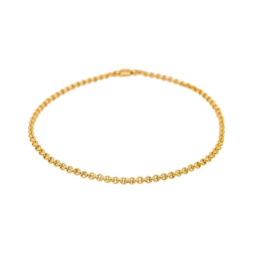 Collier Collier maille jaseron en or jaune 58 Facettes 5502423CN