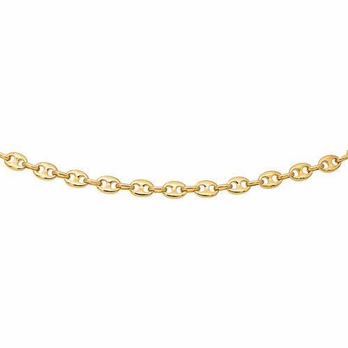 Collier Collier Grain de café en or jaune 58 Facettes 5531885CN