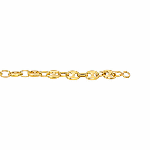 Collier Collier Grain de café en or jaune 58 Facettes 5531885CN