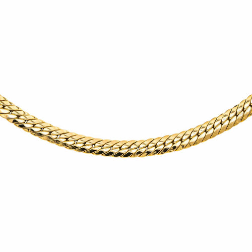 Collier Collier maille anglaise en or jaune 58 Facettes 5437530CN