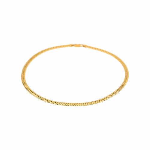 Collier Collier maille anglaise en or jaune 58 Facettes 5437530CN
