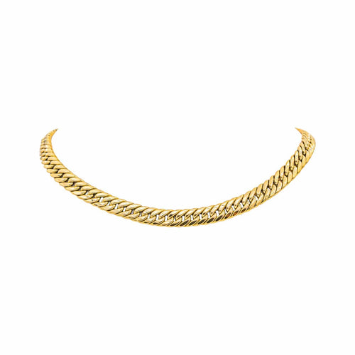 Collier Collier maille gourmette en or jaune 58 Facettes 5446544CN