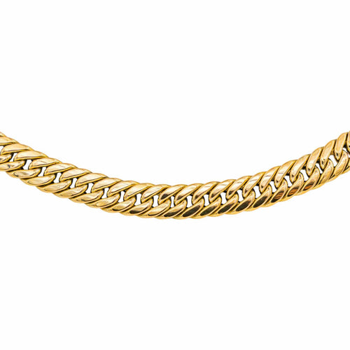 Collier Collier maille gourmette en or jaune 58 Facettes 5446544CN