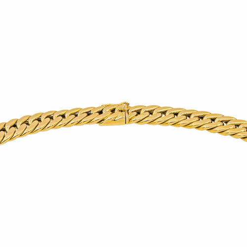 Collier Collier maille gourmette en or jaune 58 Facettes 5446544CN
