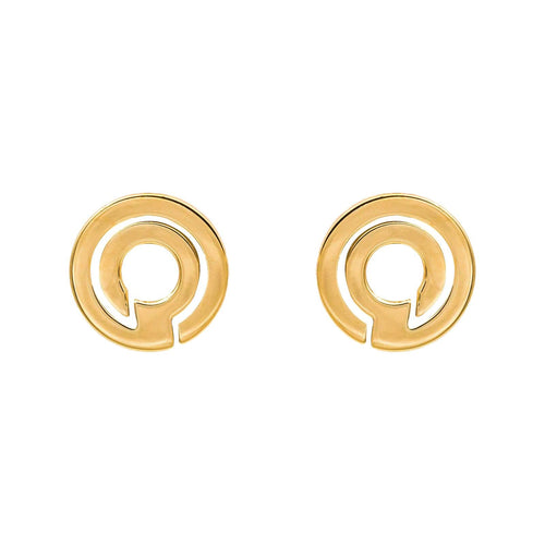 Boucles d'oreilles Dinh Van Seventies - Boucles d'oreilles en or jaune 58 Facettes 5451118CN