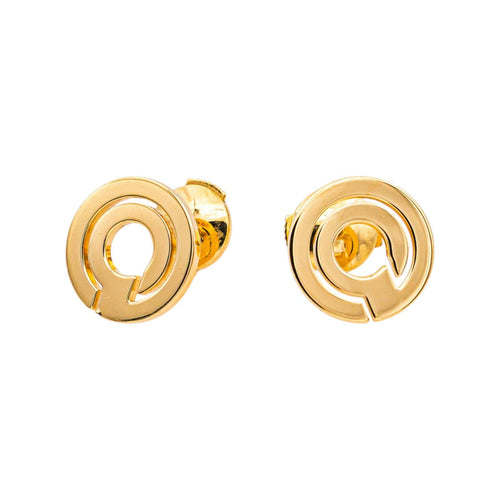 Boucles d'oreilles Dinh Van Seventies - Boucles d'oreilles en or jaune 58 Facettes 5451118CN