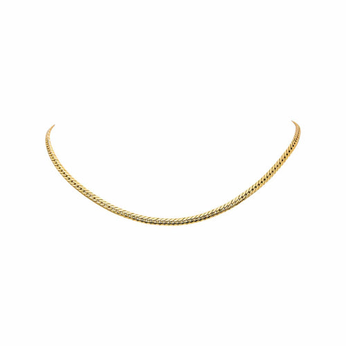 Collier Collier maille gourmette en or jaune 58 Facettes 5446552CN
