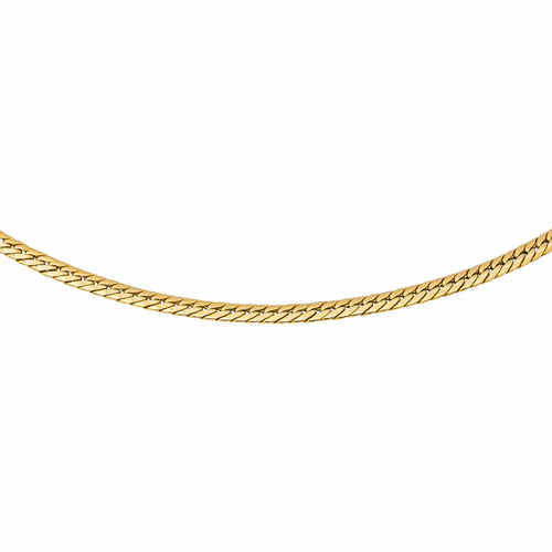 Collier Collier maille gourmette en or jaune 58 Facettes 5446552CN