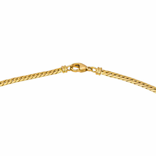 Collier Collier maille gourmette en or jaune 58 Facettes 5446552CN